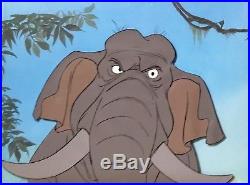 1967 Disney Jungle Book Colonel Hathi Elephant Original Production Animation Cel