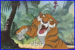 1967 Rare Disney Jungle Book Shere Khan Tiger Original Production Animation Cel