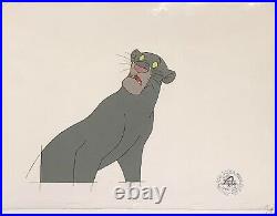 1967 Rare Walt Disney Jungle Book Bagheera Original Production Animation Cel