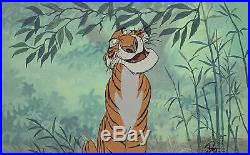 1967 Rare Walt Disney Jungle Book Shere Khan Original Production Animation Cel