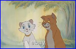 1970 Disney Aristocats Duchess O'malley Cat Original Production Animation Cel