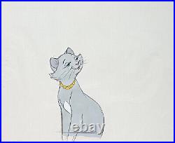 1970 Disney Aristocats Duchess Thomas O'malley Original Production Animation Cel