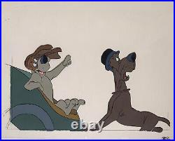 1970 Disney The Aristocats Napoleon Lafayette Original Production Animation Cel