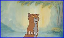 1970 Disney The Aristocats Thomas O'malley Cat Original Production Animation Cel