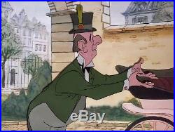 1970 Rare Walt Disney The Aristocats Edgar Original Production Animation Cel