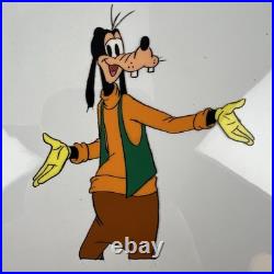 1970's Disney Goofy Animation cel withJiminy Cricket Lost Educational Production