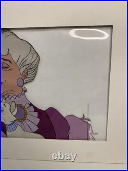 1970's Disney's Aristocats LARGE Production Cel Madame Adelise & Duchess