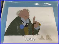 1970's Disney's The Aristocats LARGE Production Cel Georges Hautecourt, Lawyer