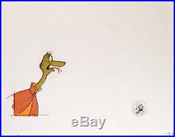 1973 Disney Robin Hood Prince John & Sir Hiss Original Production Animation Cels