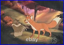 1981 Disney The Fox And The Hound Tod Big Mama Original Production Animation Cel