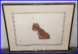 1981 Original Disney Production Movie Cel Tod From The Fox And The Hound