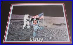 1983 Epcot Mickey Mouse Hand Painted Production Cel +Background from EPCOT intro