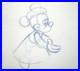 1983 MINNIE MOUSE MICKEY XMAS CAROLE WALT DISNEY ORIGINAL PRODUCTION cel DRAWING