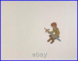 1985 Disney Black Cauldron Taran Eilonwy Original Production Animation Cel