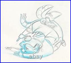 1986 Disney Great Mouse Detective Fidget Olivia Original Animation Drawing Cel