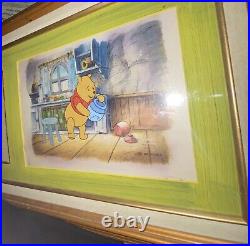 1988 Walt Disney Original Production Winnie The Pooh Animation Cel