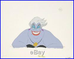 1989 Walt Disney The Little Mermaid Ursula Original Production Animation Cel