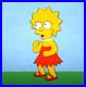 1990's SIMPSONS LISA FOX ORIGINAL PRODUCTION CEL Walt DIsney Bart Homer dress