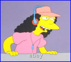 1990s SIMPSONS OTTO FOX Walt Disney ORIGINAL PRODUCTION CEL bart bus driver