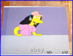 1990s SIMPSONS OTTO FOX Walt Disney ORIGINAL PRODUCTION CEL bart bus driver