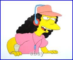 1990s SIMPSONS OTTO FOX Walt Disney ORIGINAL PRODUCTION CEL bart bus driver