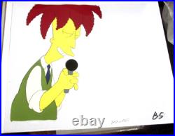 1992 SIMPSONS SIDESHOW BOB FOX ORIGINAL PRODUCTION CEL Walt Disney Bart Frasier
