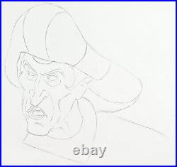 1996 Rare Disney Hunchback Of Notre Dame Frollo Original Animation Drawing Cel