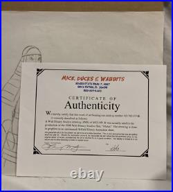 1998 DISNEY MULAN Animation 16-Field Cel Drawing USED IN PRODUCTION OF MOVIE COA