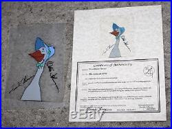 1of A Kind! Orig. Production Animation Cel Painting-abigail-aristocats-signed