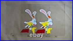 2 x Sequentially Numbered Genuine Production cels from'Who Framed Roger Rabbit