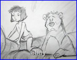 2003 JUNGLE BOOK 2 WALT DISNEY ORIGINAL PRODUCTION STORYBOARD cel DRAWING bear
