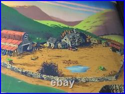 A WINTER STORY Animation Cels Background Production Art Disney Cartoons X1
