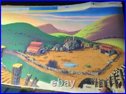 A WINTER STORY Animation Cels Background Production Art Disney Cartoons X1