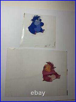 ALICE IN WONDERLAND Animation Cels Walt Disney Production Art Cel Vintage X1