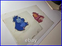 ALICE IN WONDERLAND Animation Cels Walt Disney Production Art Cel Vintage X1