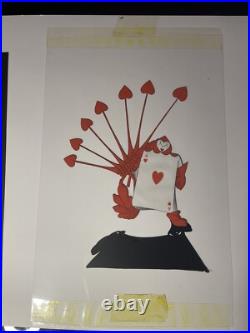 ALICE IN WONDERLAND Animation Cels Walt Disney Production Art SCREEN USED Cards