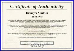 Aladdin Genie Disney Sequel Cartoon Production Animation Cel 1994 Matted 10 C-A
