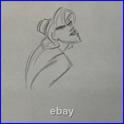 Aladdin Jafar Walt Disney Original Animation cel Drawing 1992