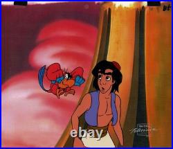 Aladdin Sequel Iago Walt Disney Art Animation Cel n Drawings 1994 6 C-A