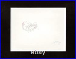 Aladdin Sequel Iago Walt Disney Art Animation Cel n Drawings 1994 6 C-A