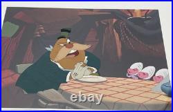 Alice In Wonderland Walrus Production Cel Walt Disney Original Giclee Background