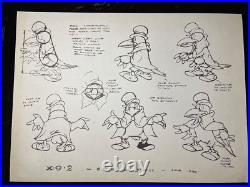 Animation Cel MODEL SHEETS 1929 -1942 FLEISCHER STUDIOS Cartoons Disney Art I12