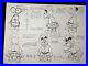 Animation Cel MODEL SHEETS 1929 -1942 FLEISCHER STUDIOS Cartoons Disney Art I12