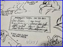 Animation Cel MODEL SHEETS 1929 -1942 FLEISCHER STUDIOS Cartoons Disney Art I12