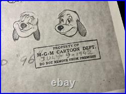 Animation Cel MODEL SHEETS 1929 -1942 FLEISCHER STUDIOS Cartoons Disney Art I12