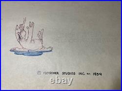 Animation Cel MODEL SHEETS 1929 -1942 FLEISCHER STUDIOS Cartoons Disney Art I12