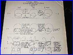 Animation Cel MODEL SHEETS 1929 -1942 FLEISCHER STUDIOS Cartoons Disney Art I12