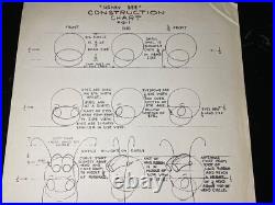 Animation Cel MODEL SHEETS 1929 -1942 FLEISCHER STUDIOS Cartoons Disney Art I12