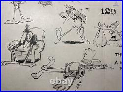 Animation Cel MODEL SHEETS 1929 -1942 FLEISCHER STUDIOS Cartoons Disney Art I12