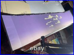 Animation cel BACKGROUNDS production art PANORAMIC vintage cartoon Disney X2
